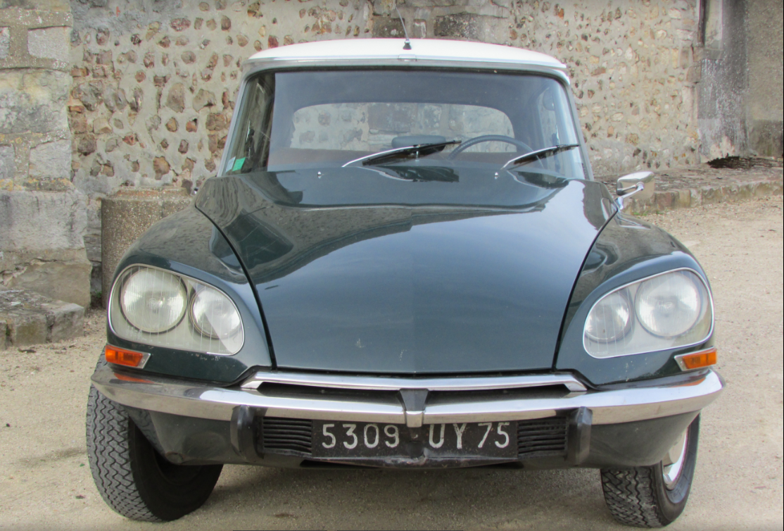 CITROËN DS Verte toit Blanc NOREV SCALE 1/58 Ref 319201