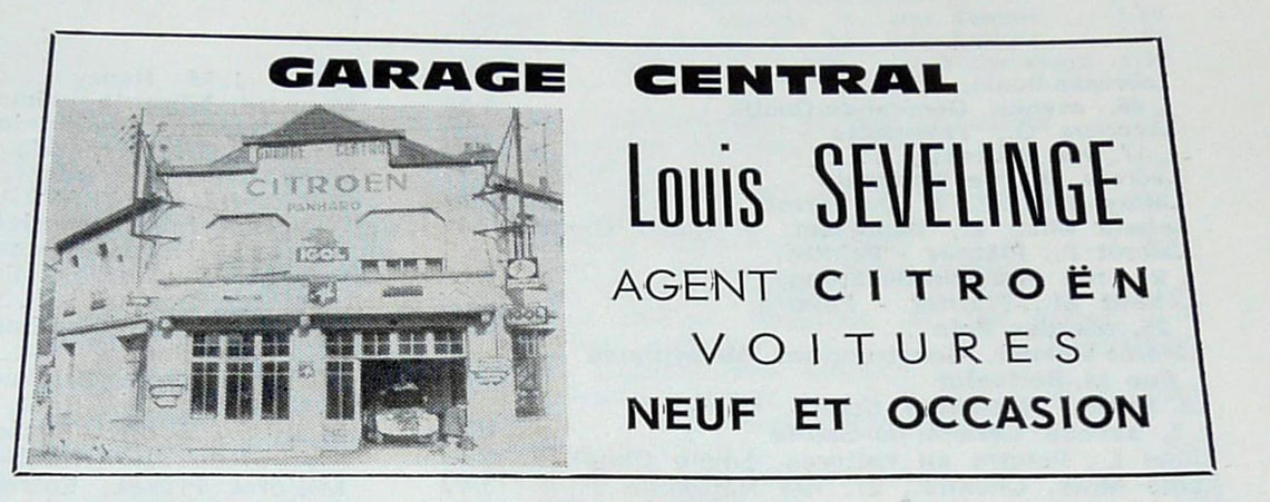 Pierre Raver Un mois, un garage Citroën, Digoin, par le Dr Danche